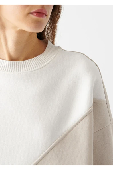 Mavi Bisiklet Yaka Siyah Sweatshirt 1611060-900 - Resim 5