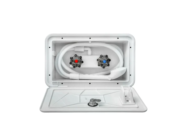 Einstein Kilitli Sıcak Soğuk Karavan Dış Duş ve Başlığı ürün görseli