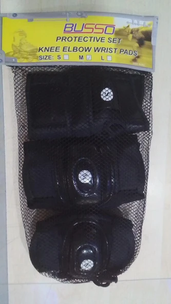 PATEN KAYKAY BİSİKLET İÇİN DİZ DİRSEK BİLEK KORUYUCU SET - 2