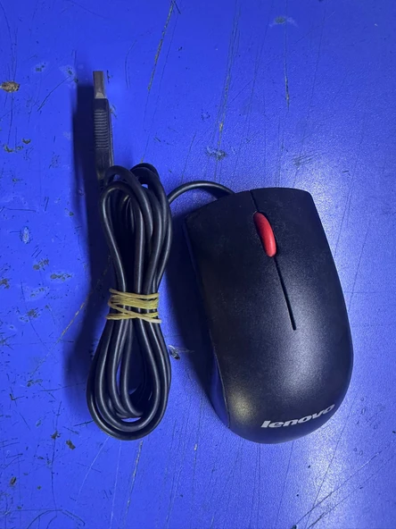 Lenovo 45J4889 M-U0025-O USB 2 ORJİNAL MOUSE 2.EL ürün görseli 1