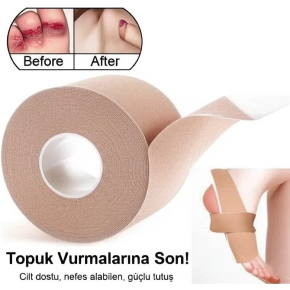 Ayakkabı Vurma Önleyici Rulo Bant 2.5 cm X 5 m ürün görseli 1