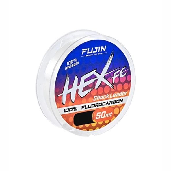 Fujin Hex 50mt Fluorocarbon Lider Misina - Resim 3