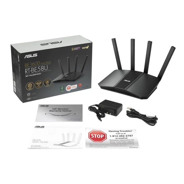 ASUS RT-BE58U WIFI7 BE3600 ROUTER - 4