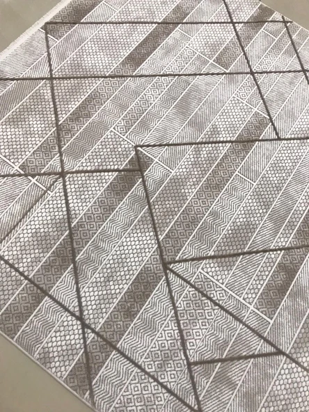 Merinos Halı Ritim 73338 070 Serisi Salon Oturma Yatak Odası Halısı - Resim 5