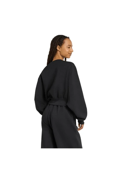 adidas Kadın  Siyah  Sweatshirt W ALL SZN SL SW JM3836 - Resim 3