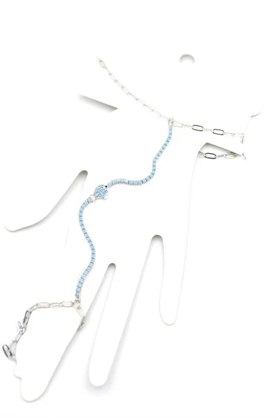 Mavi Taşlı Balık Şahmeran - Gümüş ürün görseli 1