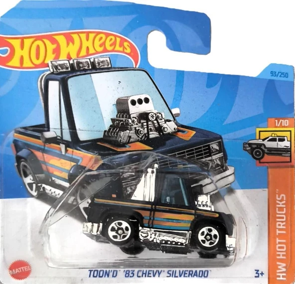 Hot Wheels Tekli Arabalar 6 ADET Paketleri Hafif Kusurlu - 6