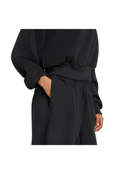 adidas Kadın  Siyah  Sweatshirt W ALL SZN SL SW JM3836 - Resim 6