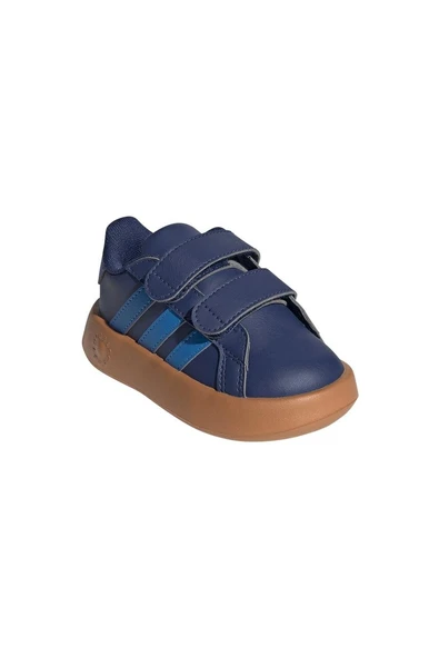 adidas Mavi Bebek   Yürüyüş Ayakkabısı GRAND COURT 2.0 CF I JS4341 - Resim 6