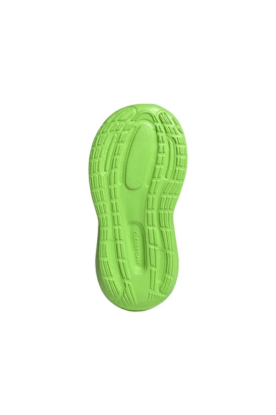 adidas Yeşil Bebek   Koşu Ayakkabısı RUNFALCON 5 IRON HULK EL I JR4932 - Resim 4