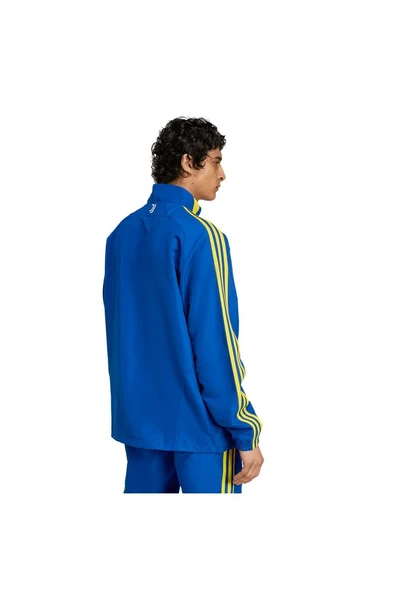 adidas Erkek  Mavi  Ceket JUVE UBP TT JM9470 - Resim 3