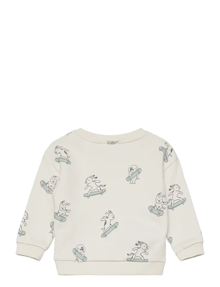 Mango Baskılı pamuklu sweatshirt - 1
