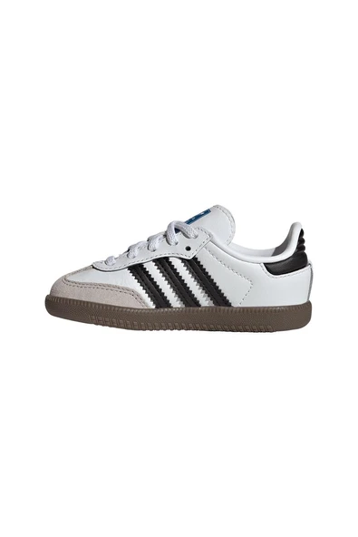 adidas Bebek  Beyaz  Sneaker SAMBA OG CF EL I JQ3191 - Resim 5