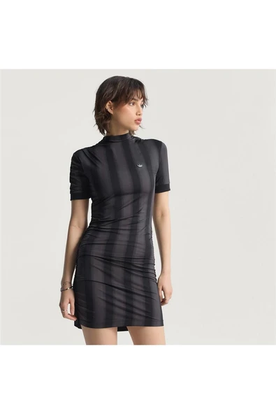adidas Kadın Siyah Dress Elbise JW7315 - 7