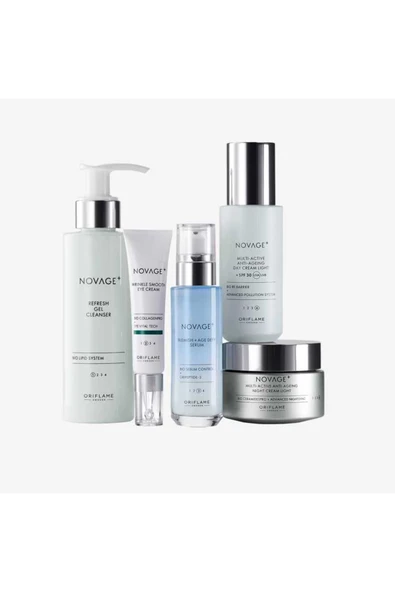 ORİFLAME NOVAGE+ LEKE AKNE VE YAŞLANMA KARŞITI BLEMİSH + AGE DEFY CİLT BAKIM SETİ - 7