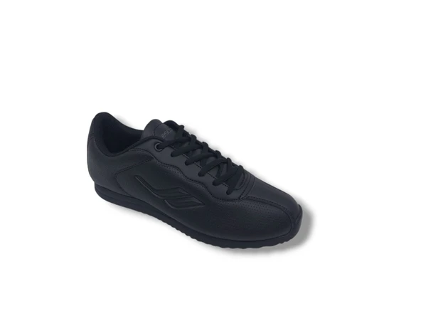 Lescon Neptün Unisex Siyah Bağcıklı Sneaker Ayakkabı - Resim 3