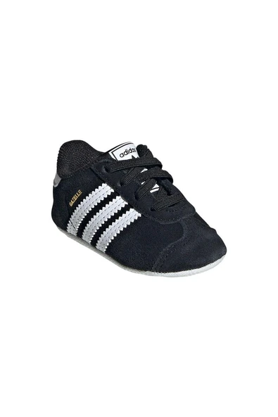 adidas Siyah  Bebek  Sneaker GAZELLE CRIB JI2046 - Resim 6