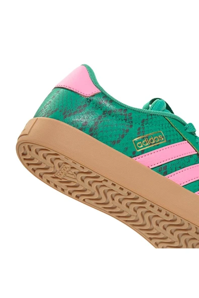 adidas Kadın  Yeşil  Yürüyüş Ayakkabısı VL COURT 3.0 JR8668 - Resim 8