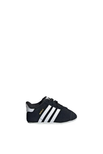 adidas Siyah  Bebek  Sneaker GAZELLE CRIB JI2046 - Resim 2