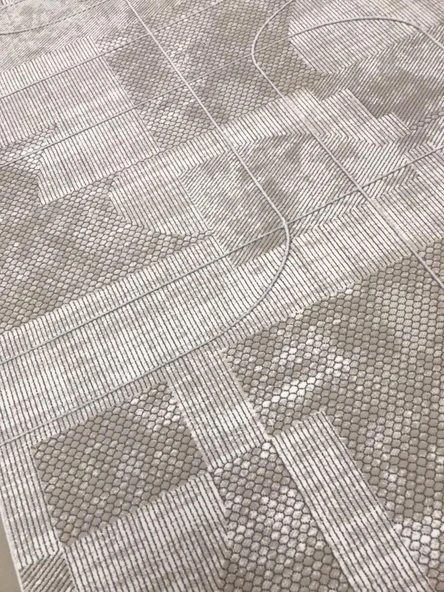 Merinos Halı Ritim 73339 071 Serisi Salon Oturma Yatak Odası Halısı - Resim 6