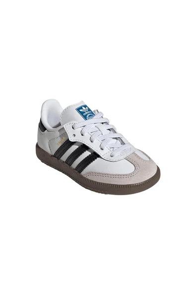 adidas Bebek  Beyaz  Sneaker SAMBA OG CF EL I JQ3191 - Resim 6