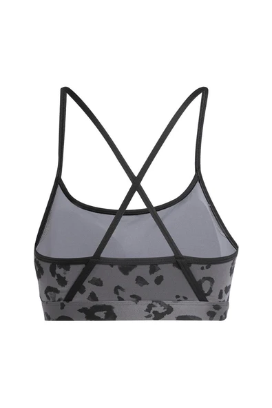 adidas Gri Kadın   Sporcu Sütyeni AER LS BRA AOP JN2662 - 2