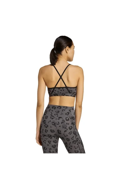 adidas Gri Kadın   Sporcu Sütyeni AER LS BRA AOP JN2662 - 4