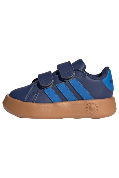 adidas Mavi Bebek   Yürüyüş Ayakkabısı GRAND COURT 2.0 CF I JS4341 - Resim 12