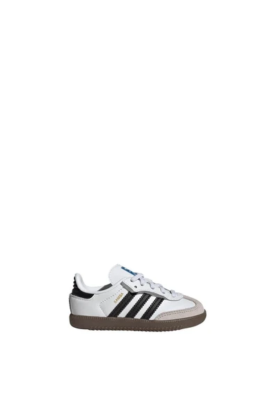 adidas Bebek  Beyaz  Sneaker SAMBA OG CF EL I JQ3191 - Resim 2