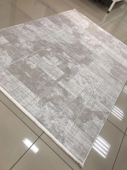 Merinos Halı Ritim 73339 071 Serisi Salon Oturma Yatak Odası Halısı - Resim 3