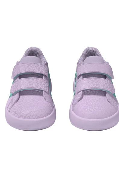 adidas Bebek  Mor  Yürüyüş Ayakkabısı GRAND COURT FROZEN CF I JR5630 - Resim 11