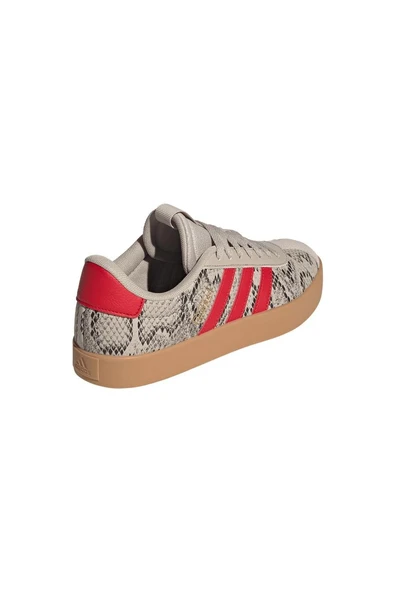 adidas Bej  Kadın  Yürüyüş Ayakkabısı VL COURT 3.0 JR8670 - Resim 7