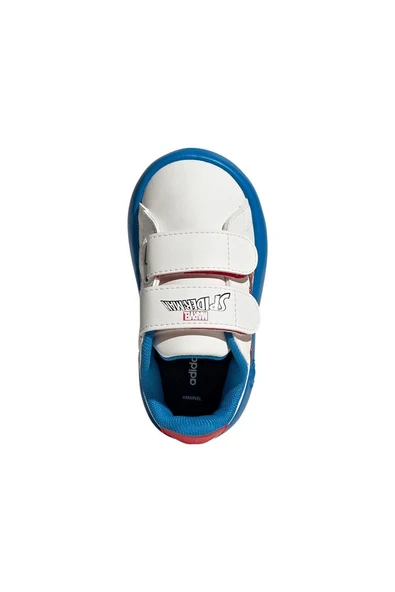 adidas Beyaz Bebek   Yürüyüş Ayakkabısı GRAND COURT SPIDER-MAN CF I JQ8072 - Resim 3