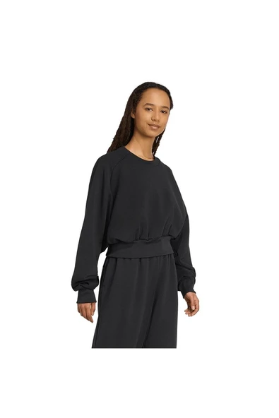 adidas Kadın  Siyah  Sweatshirt W ALL SZN SL SW JM3836 - Resim 4