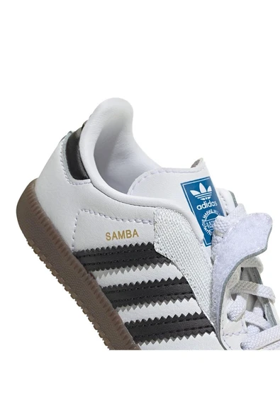 adidas Bebek  Beyaz  Sneaker SAMBA OG CF EL I JQ3191 - Resim 10