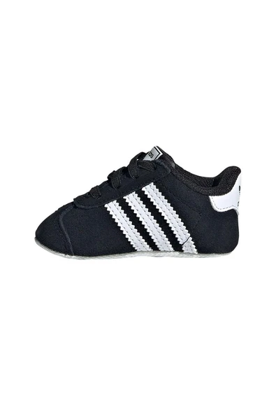 adidas Siyah  Bebek  Sneaker GAZELLE CRIB JI2046 - Resim 5