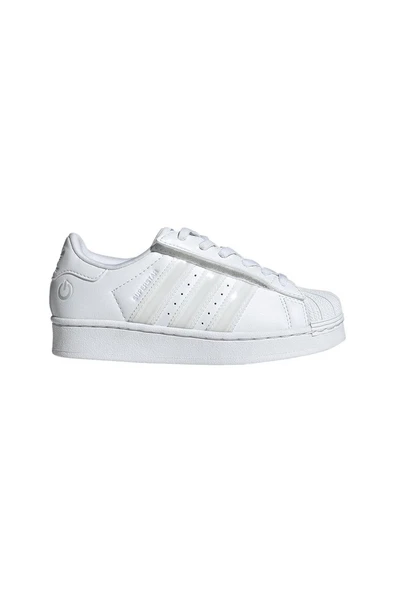 adidas Unisex Çocuk  Beyaz  Sneaker SUPERSTAR LED LIGHTS CF EL C JQ6419 ürün görseli 1