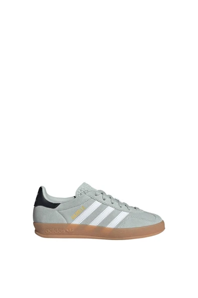 adidas Unisex Çocuk  Gri  Sneaker GAZELLE INDOOR J JP8764 - Resim 2
