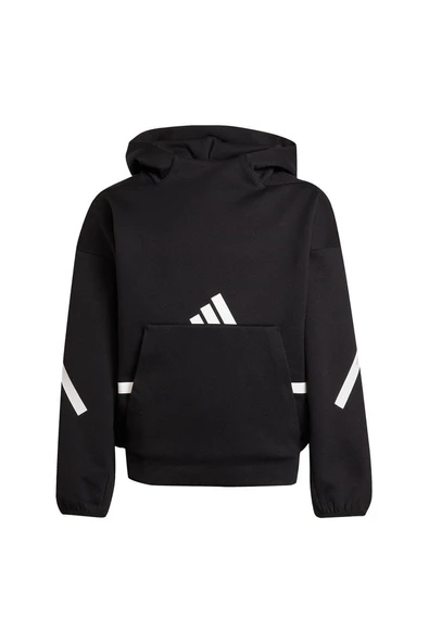 adidas Siyah Unisex Çocuk   Sweatshirt J Z.N.E. HD IS6916 ürün görseli 1
