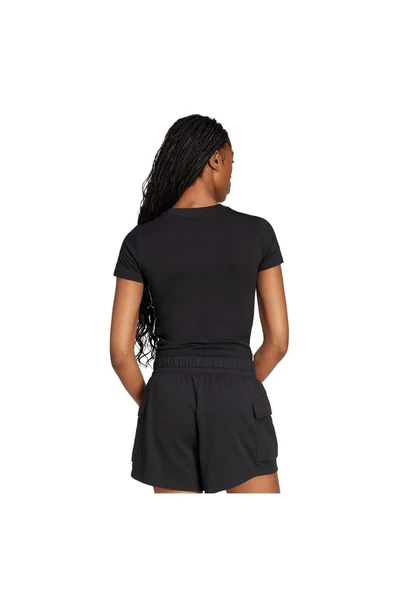 adidas Kadın  Siyah  T-Shirt W 3S SJ BABY T JC8325 - Resim 3