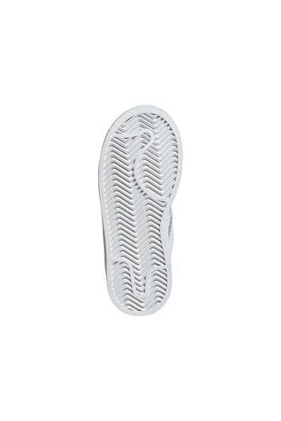 adidas Unisex Çocuk  Beyaz  Sneaker SUPERSTAR II CF C JP8083 - Resim 4