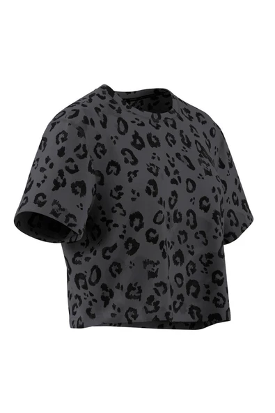 adidas Kadın Gri  WE T-SHIRT AOP JN2646 - Resim 8