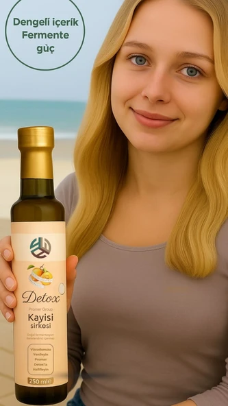PROMAR DETOX KAYISI SİRKESİ 250 ML - Resim 3