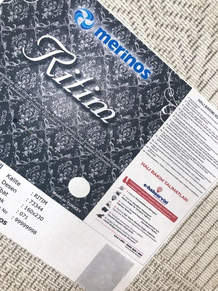 Merinos Halı Ritim 73340 071 Serisi Salon Oturma Yatak Odası Halısı - Resim 8