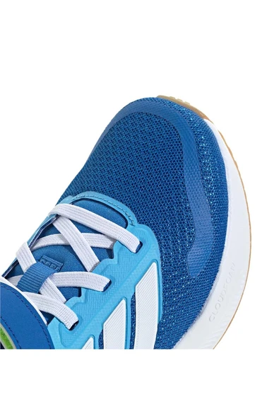 adidas Unisex Çocuk  Mavi  Koşu Ayakkabısı RUNFALCON 5 EL C JQ5610 - Resim 9