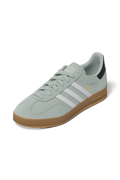 adidas Unisex Çocuk  Gri  Sneaker GAZELLE INDOOR J JP8764 - Resim 11