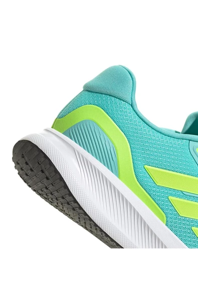 adidas Erkek  Turkuaz  Koşu Ayakkabısı RUNFALCON 5 JI3387 - Resim 9