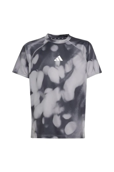 adidas Unisex Çocuk Siyah T-shirt  JM3781 ürün görseli 1