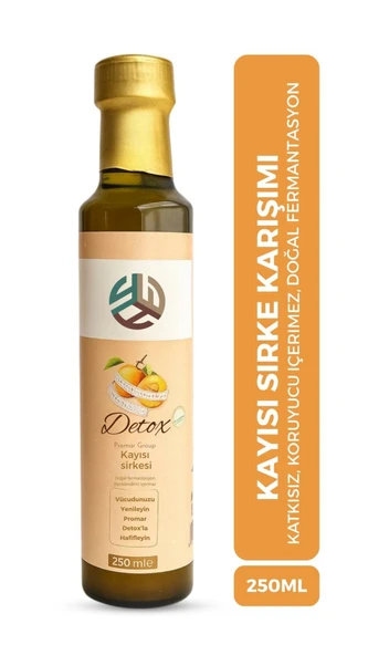 PROMAR DETOX KAYISI SİRKESİ 250 ML ürün görseli