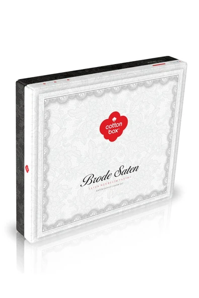 Brode Saten Çift Kişilik Nevresim Takımı Andy Yeşil - 5